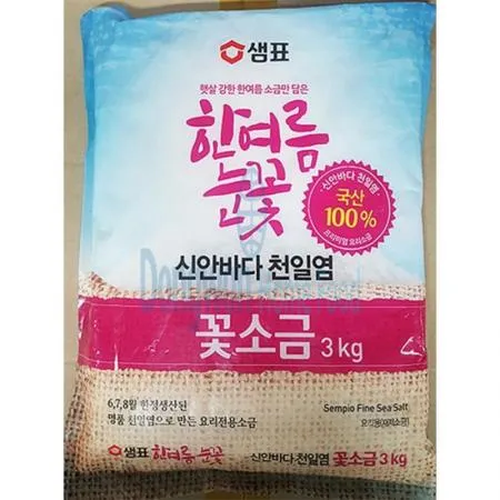 (16:30마감(D) 한여름눈꽃소금(국내산/샘표/3KG)EA 이미지