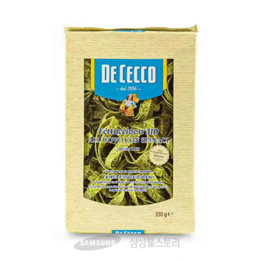 (16:30마감)시금치맛페투치네(250G/PAC/이탈리아산/데체코) 이미지