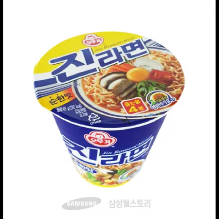 (16:30마감)진라면(975G(65G*/오뚜기/호주산)/순한맛/소맥분(미국산/작은컵라면) 이미지