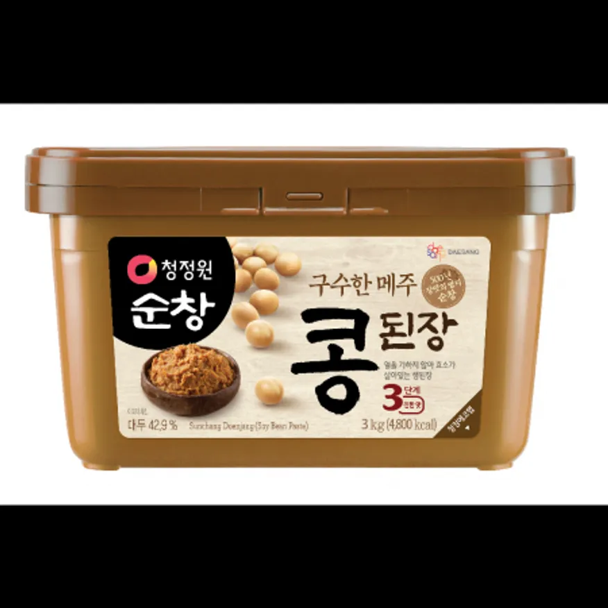 (16:30마감)구수한메주콩된장(청정원/3KG/EA/대두:외국산) 이미지