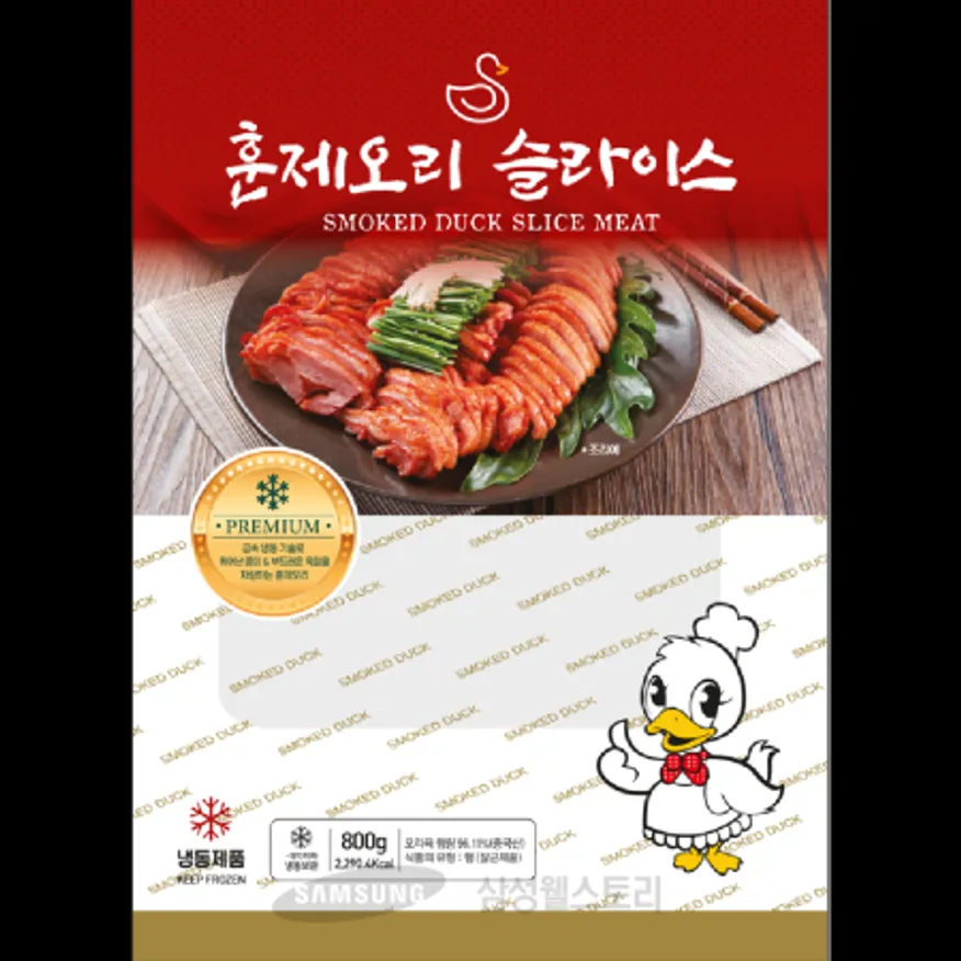 (16:30마감)훈제오리슬라이스(삼아아시아/800G/PAC/중국산) 이미지