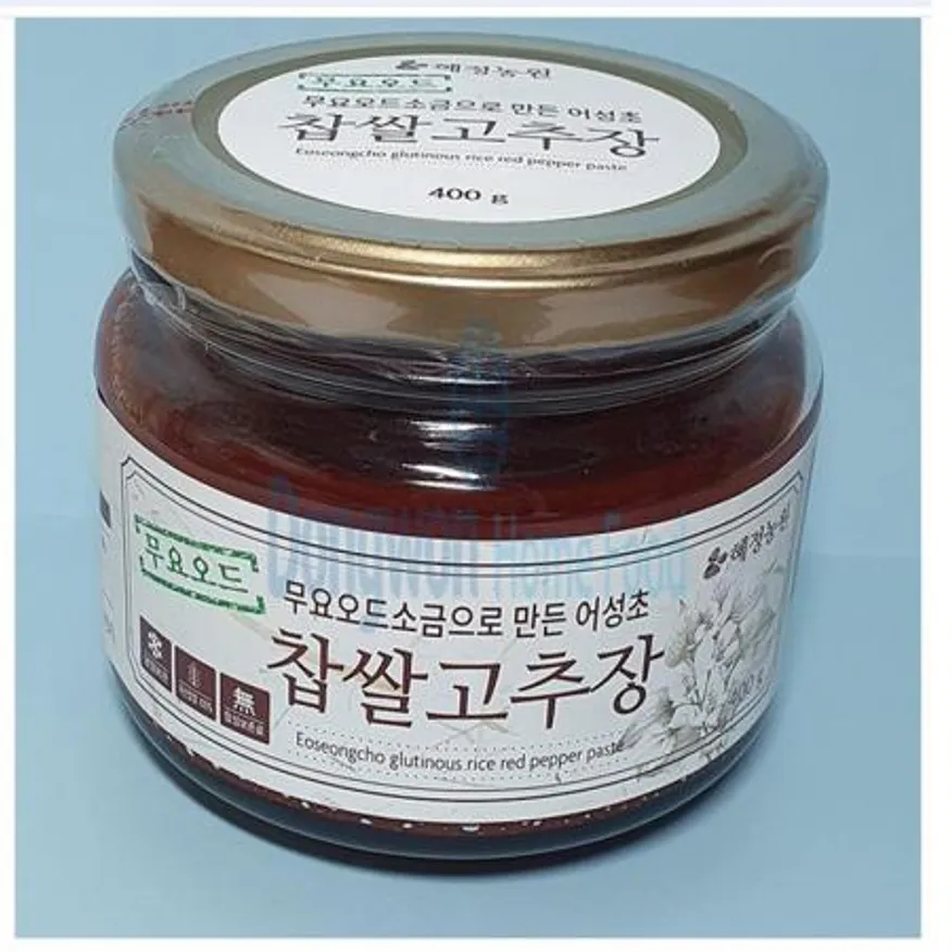 (16:30마감(D) 무요오드고추장(햇님사랑/400g)EA 이미지