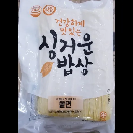 (16:30마감)쫄면(냉동면)(1KG/EA/미국산/동성/밀:호주) 이미지