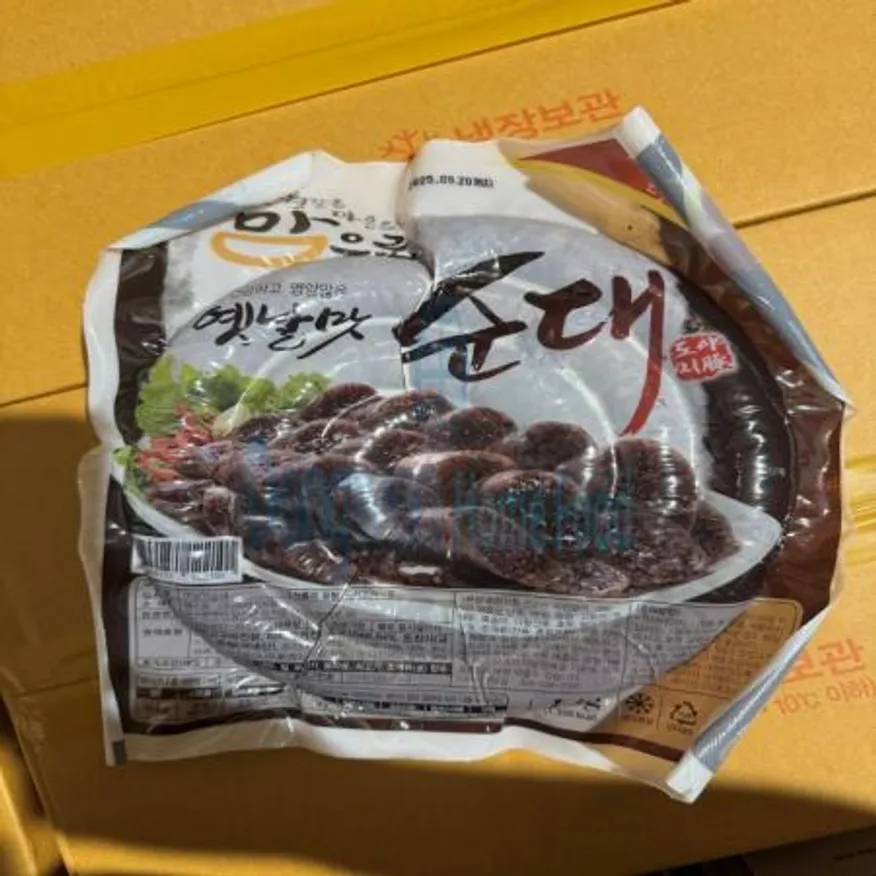 (16:30마감(D) 옛날맛순대(통/도야지/1KG)EA 이미지