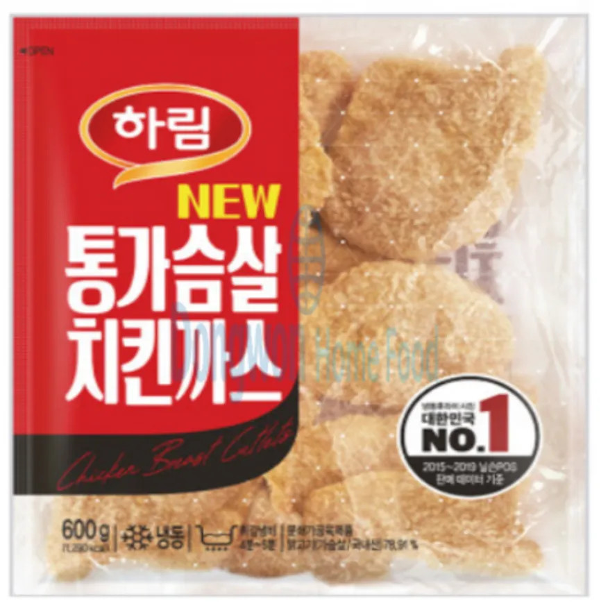 (16:30마감(D) 통가슴살치킨까스(하림/계육:국내산/600g)EA 이미지