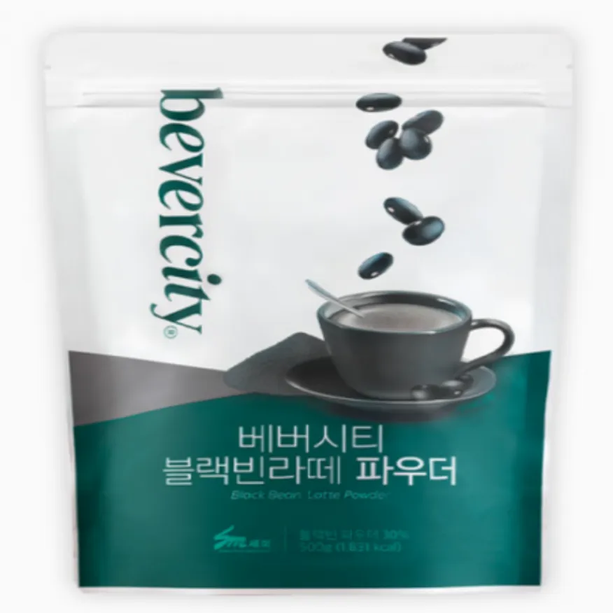 (16:30마감(D) 베버시티블랙빈라떼파우더(세미/500G)EA 이미지