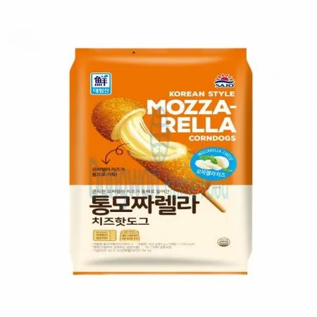(16:30마감(D) 통모짜렐라치즈핫도그(사조/냉동/400g)EA 이미지
