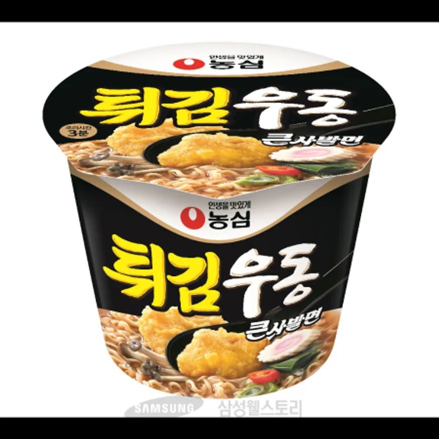 (16:30마감)튀김우동(1.776KG(111G*16EA)/BOX/농심/큰사발) 이미지