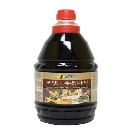 (16:30마감(D) 유경빈오뎅우동다시(이엔푸드/1.8L)EA 이미지