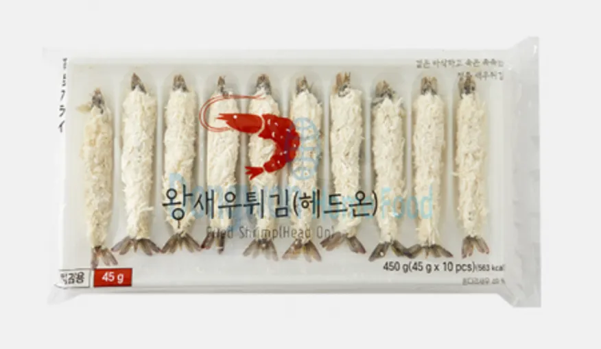 (16:30마감(D) 빵가루새우튀김(베트남/모노/헤드온/45g*10미/450g)EA 이미지