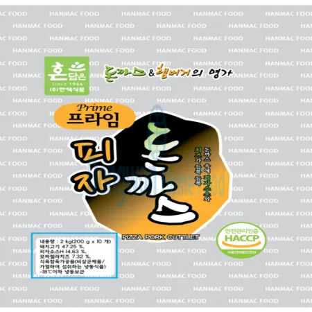 (16:30마감(D) 피자돈까스(한맥/200g*10입/돼지고기:국산/2kg)EA 이미지