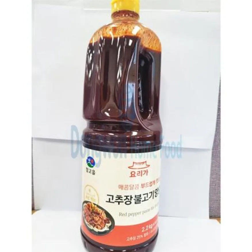 (16:30마감(D) 고추장불고기양념(참고을_요리가/2.2kg)EA 이미지