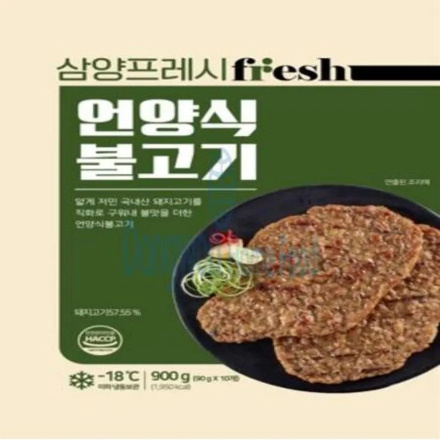 (16:30마감(D) 언양식불고기(삼양/돼지고기:국내산/900g)EA 이미지