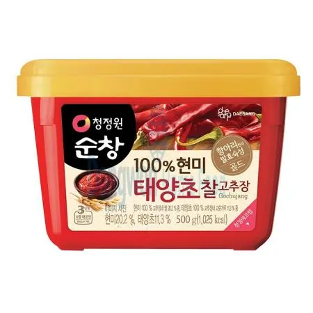 (16:30마감(D) 순창태양초찰고추장(대상/100%현미/500g)EA 이미지