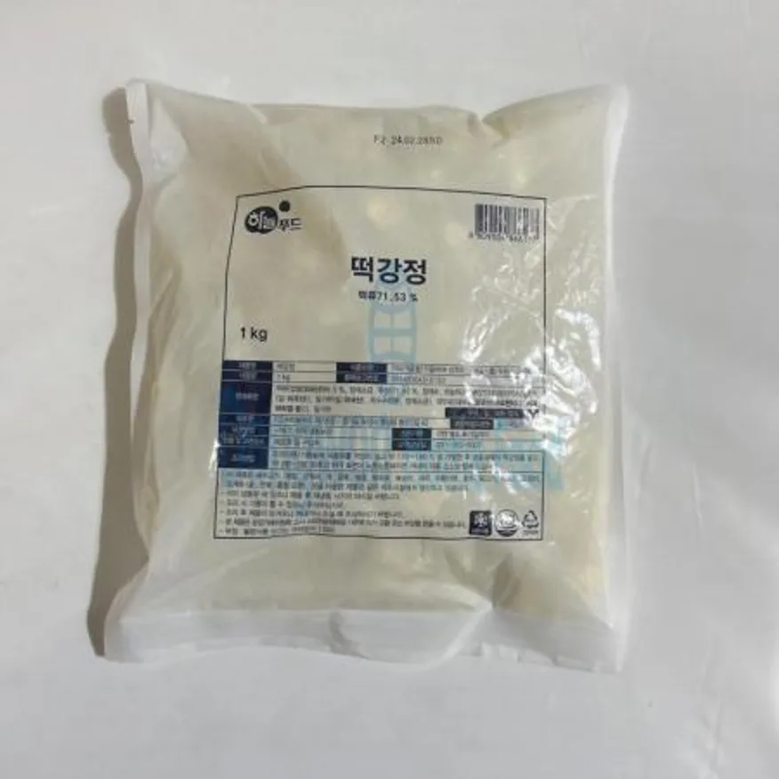 (16:30마감(D) 떡강정(맵쌀:외국산/하늘푸드/냉동/1KG)EA 이미지
