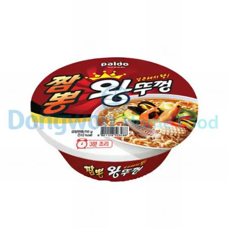 (16:30마감(D) 짬뽕왕뚜껑컵라면(팔도/110g*18EA)BOX 이미지