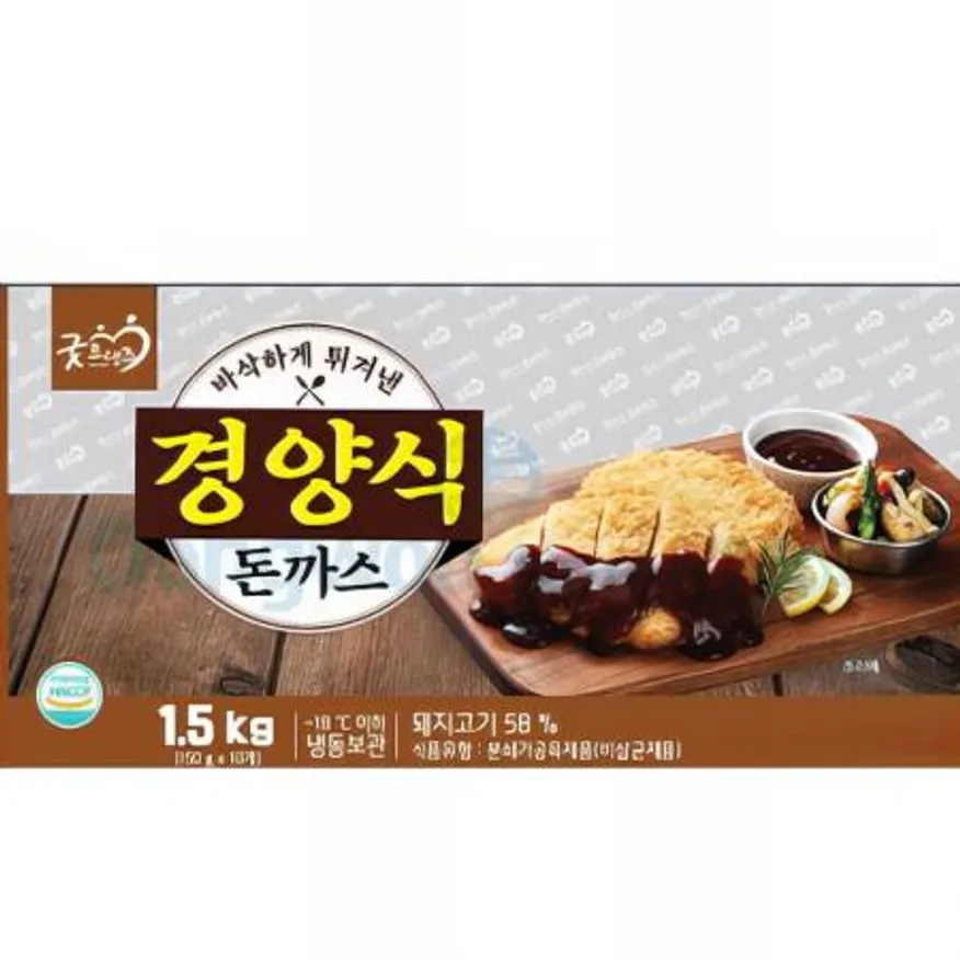 (16:30마감(D) 경양식돈까스(굿프랜즈/돼지고기:국내산/10입/1.5kg)EA 이미지