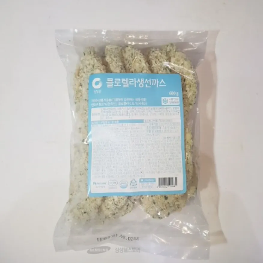 (16:30마감)클로렐라생선가스(청정원/600G(60G*10EA)/PAC/민대구:국산) 이미지