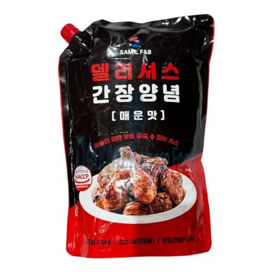 (16:30마감(D) 델리셔스간장양념매운맛(삼일/2.5kg)EA 이미지