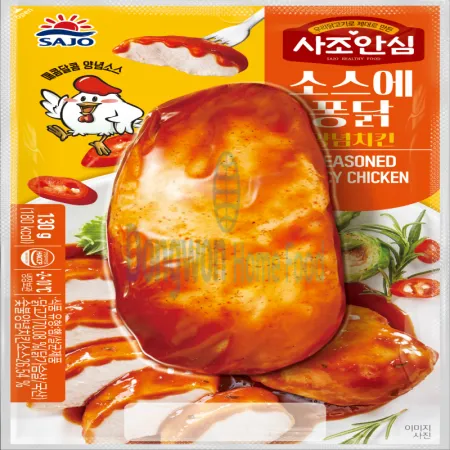 (16:30마감(D) 소스에퐁닭양념치킨(사조/계육:국산/냉장/130g)EA 이미지