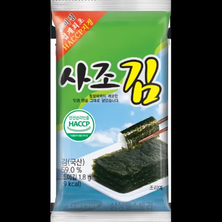 (16:30마감)사조미니도시락김(432G(1.8G*240EA)/BOX/김:국내산) 이미지