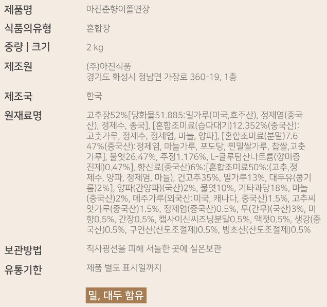 상품정보제공고시