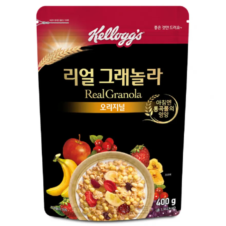 (16:30마감)리얼그래놀라시리얼(400G/EA/켈로그/그래놀라:벨기에산) 이미지