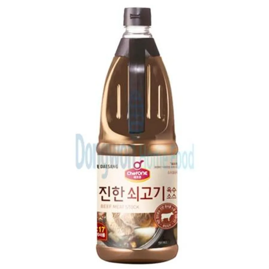 (16:30마감(D) 쉐프원진한쇠고기육수소스(대상/2kg)EA 이미지