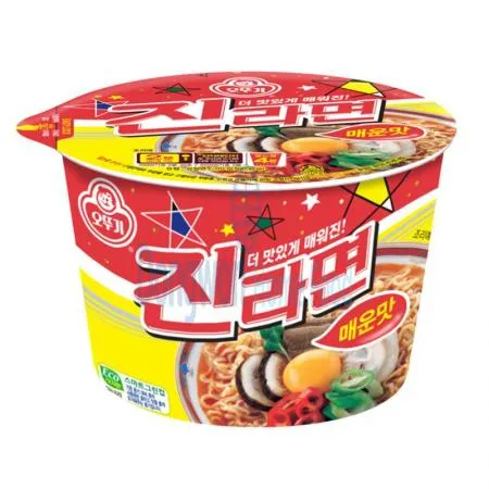 (16:30마감(D) 진라면컵(오뚜기/매운맛/110g*12EA)BOX 이미지