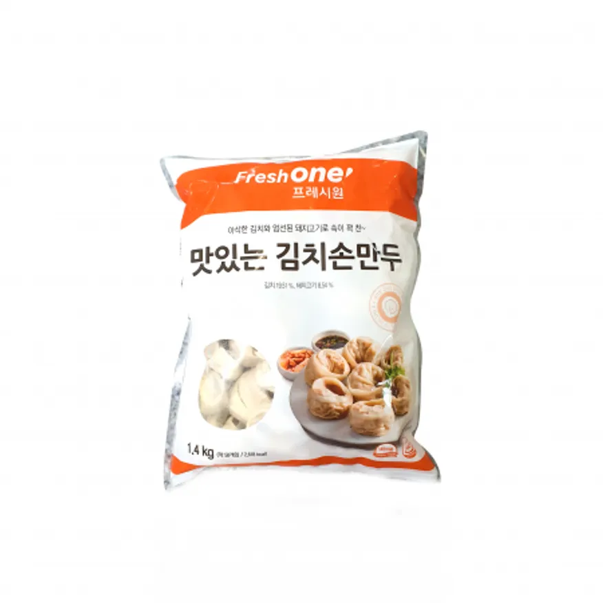 (16:30분마감)프레시원 김치손만두(냉동 28g*50입 1.4Kg) 이미지