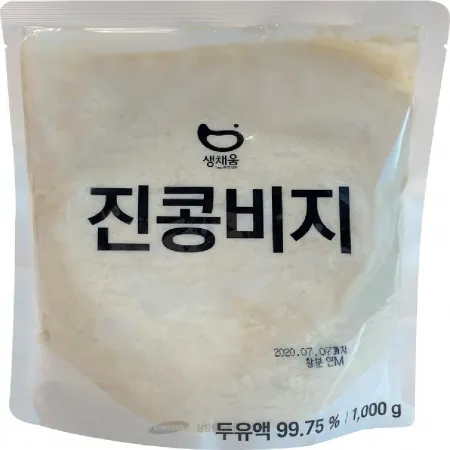 (16:30마감)진콩비지(1KG/PAC/대두:외국산/에스앤푸드) 이미지