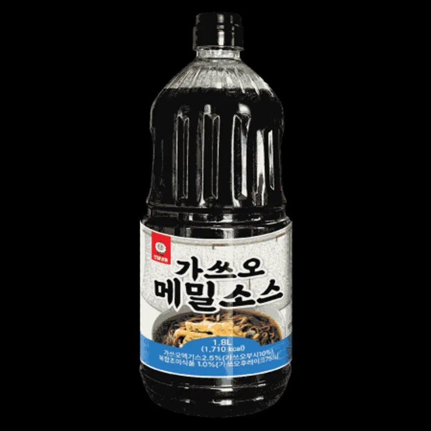 (16:30마감)가쓰오메밀소스,천일식품,1.8L/EA 이미지