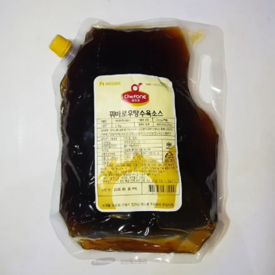 (16:30마감)꿔바로우탕수육소스(대상/2KG/PAC/멕아액기스(겉보리:국내산)) 이미지