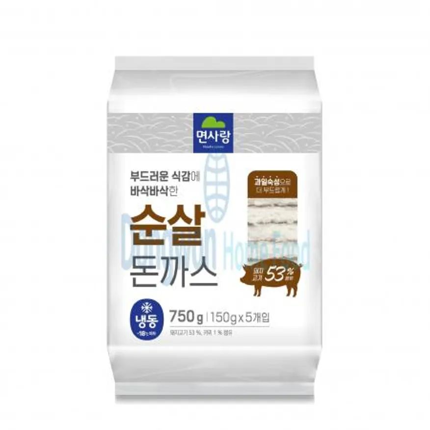 (16:30마감(D) 순살돈까스(면사랑/150g*5입/돼지고기:국산/750g)EA 이미지