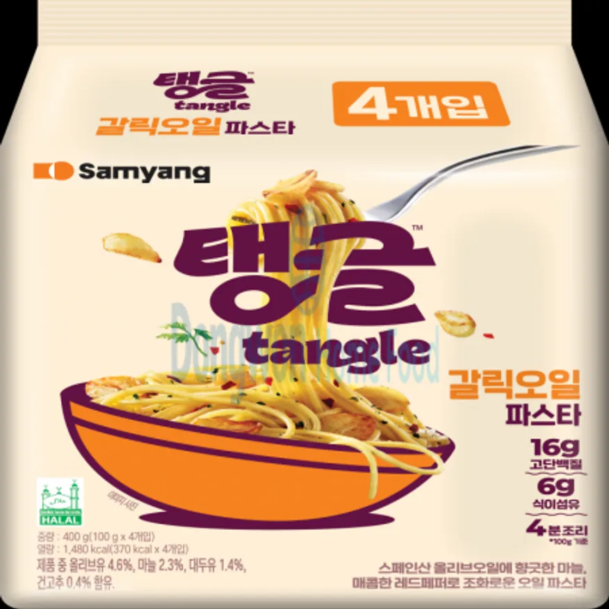 (16:30마감(D) 탱글갈릭오일파스타(삼양/100g*32입/멀티)BOX 이미지