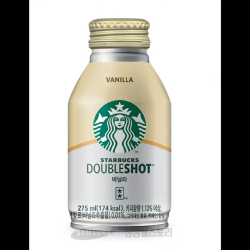 (16:30마감)스타벅스더블샷(캔커피/6.6L(275ML*24EA)/BOX/바닐라) 이미지