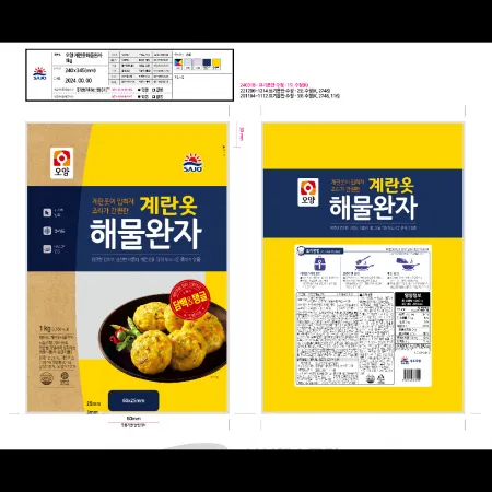 (16:30마감)계란옷해물완자(1KG(47EA±5EA)/PAC/사조오양)