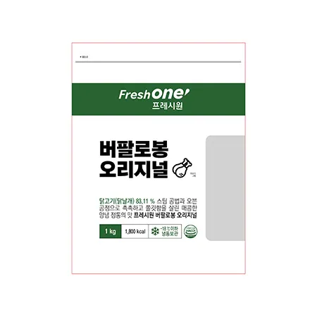 (16:30분마감)프레시원 버팔로봉오리지널(냉동 1Kg외국산) 이미지