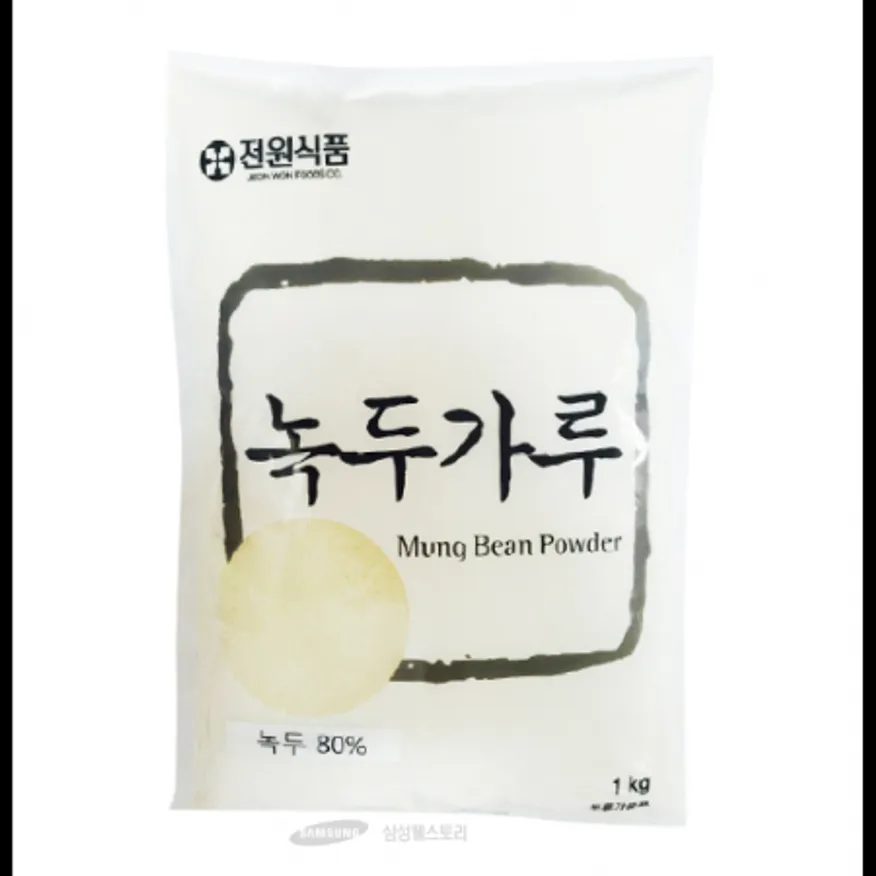 (16:30마감)혼합녹두가루(1KG/PAC/찹쌀:국내산/전원식품/녹두:중국산) 이미지