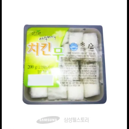 (16:30마감)치킨무(D-2/싱그람/6KG(200G*30EA)/BOX/무:국내산) 이미지