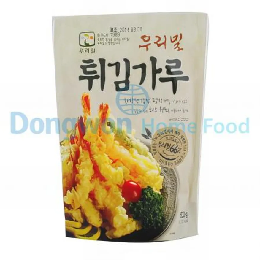 (16:30마감(D) 우리밀튀김가루(밀가루:국산,쌀가루:국산/500g/Non-GMO)EA 이미지