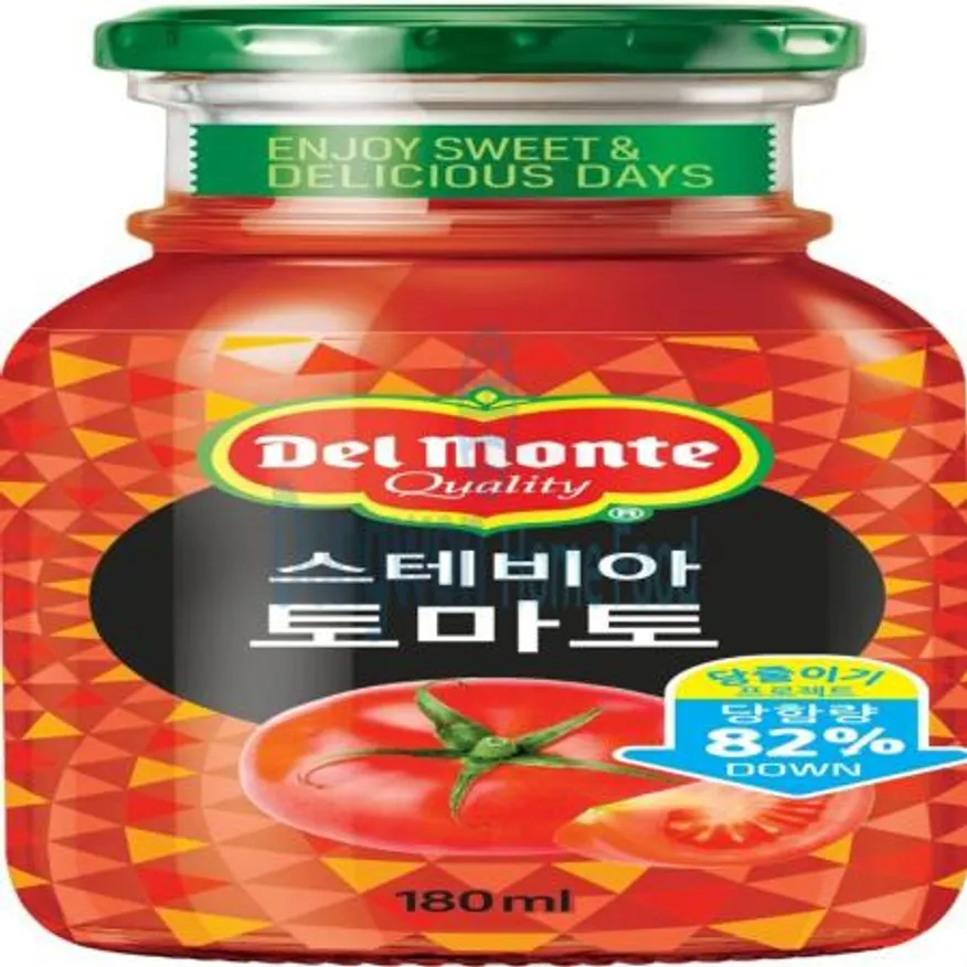 (16:30마감(D) 델몬트스테비아토마토주스(롯데칠성/180ML*12EA)BOX 이미지