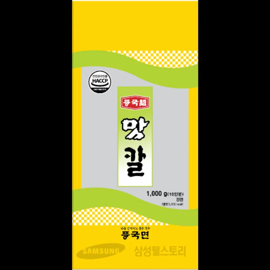 (16:30마감)맛칼국수(건칼국수)(풍국면/1KG/PAC) 이미지