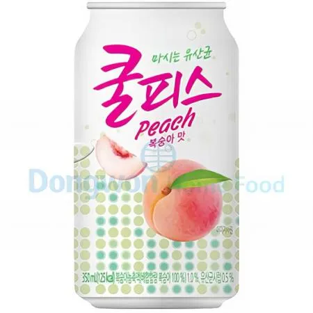 (16:30마감(D) 쿨피스복숭아(동원/캔/350ML*24입)BOX 이미지