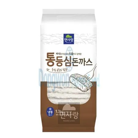 (16:30마감(D) 통등심돈까스(면사랑/돈등심:국산/130g*10입/1.3kg)EA 이미지