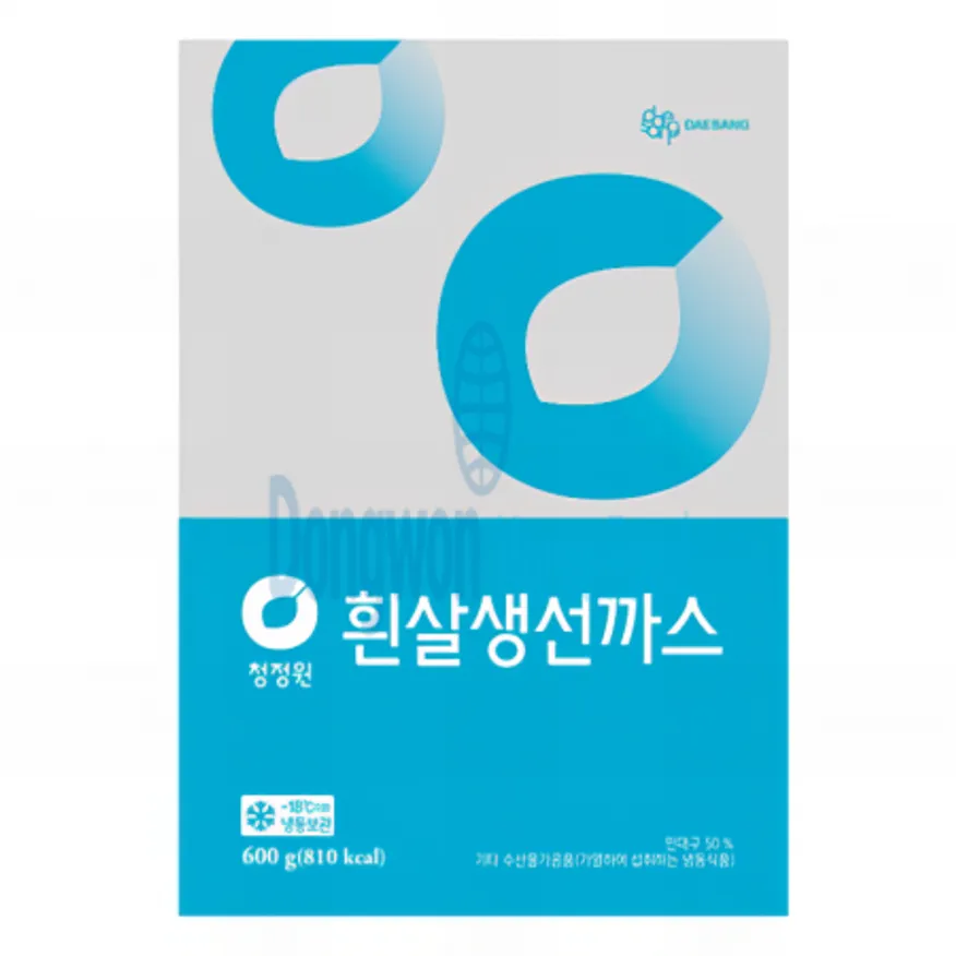 (16:30마감(D) 청정원흰살생선까스(민대구:국산/대상/600g)EA 이미지