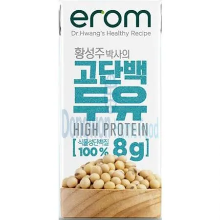(16:30마감(D) 황성주국산콩두유(이롬/erom/고단백/190ML*16EA)BOX 이미지