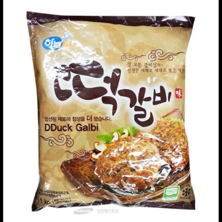 (16:30마감)떡갈비(하늘푸드/1KG(약55~60EA)/PAC/돈육:국내산) 이미지