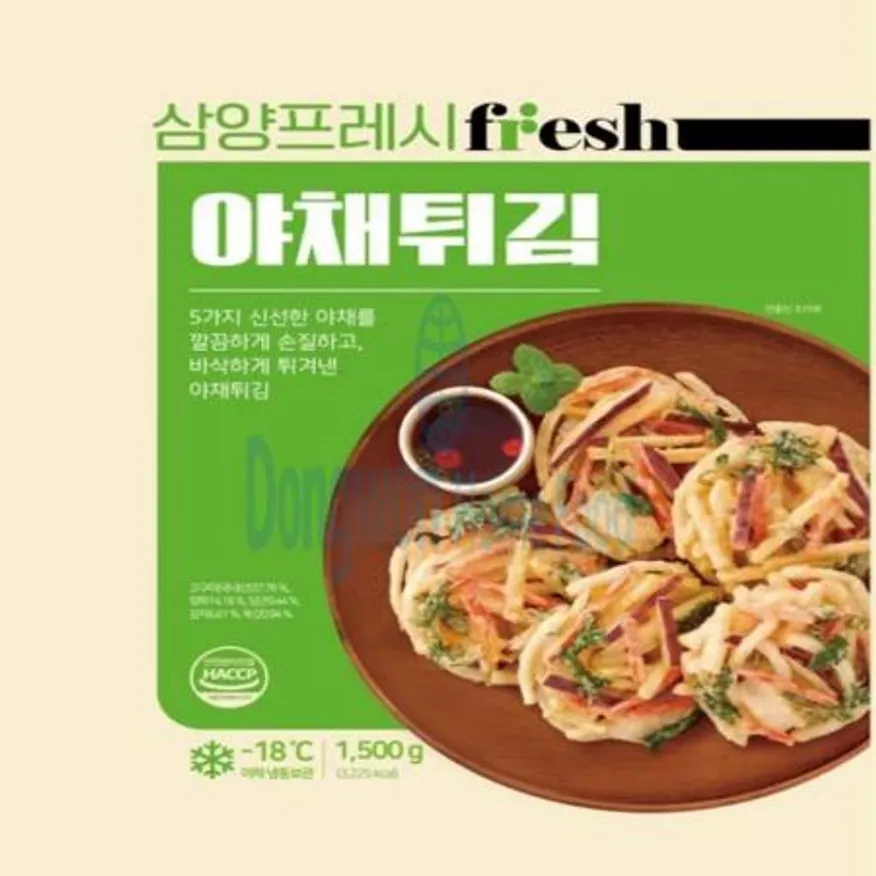 (16:30마감(D) 야채튀김(삼양/냉동/1.5kg*2입)BOX 이미지