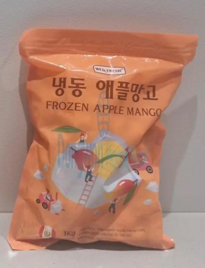 (16:30마감(D) 냉동애플망고(페루산/대정/웰프레쉬/다이스/1KG)EA 이미지